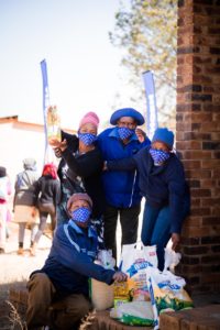 Engen brings food relief to Klerksdorp community